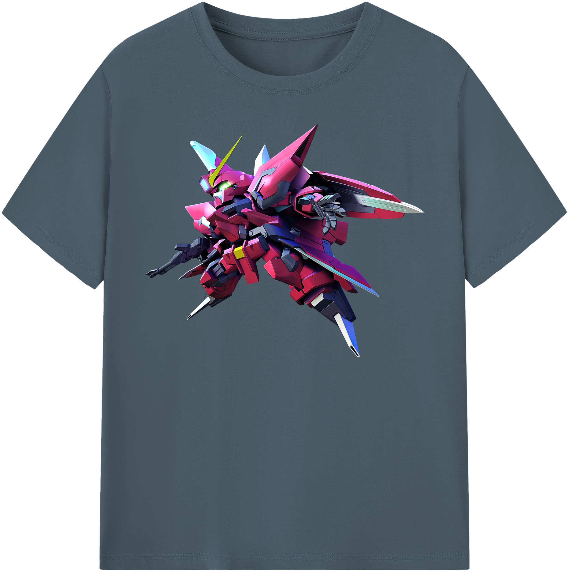（画像用） 機動戦士ガンダム Mobile Suit Gundam 綿100％半袖Tシャツ（フロントプリント）
